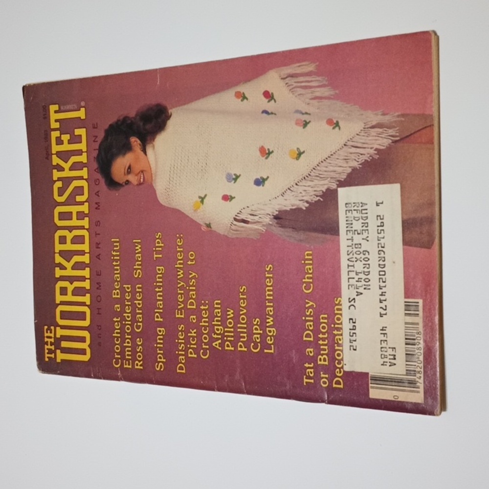 2/$20 VTG April 1983 The Workbasket Crafting Magazine